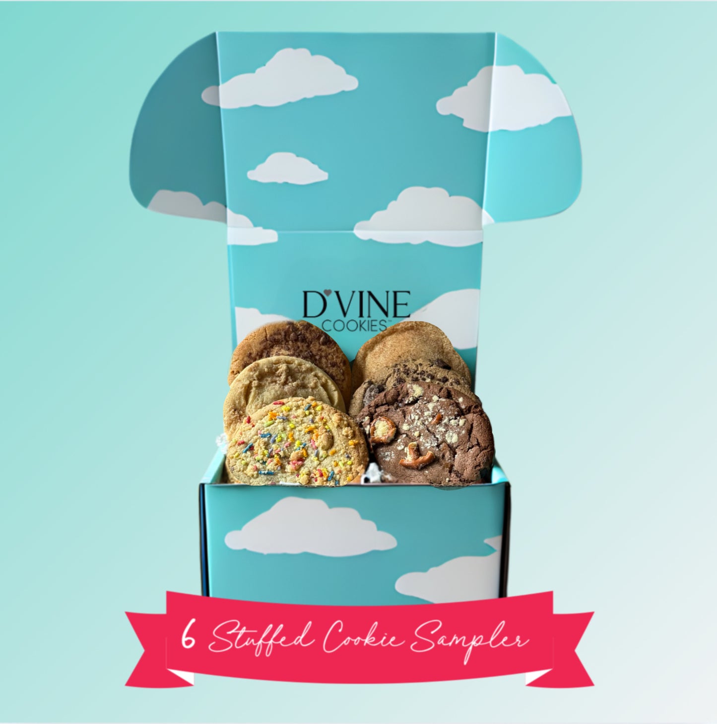 Stuffed Cookie Sampler Box