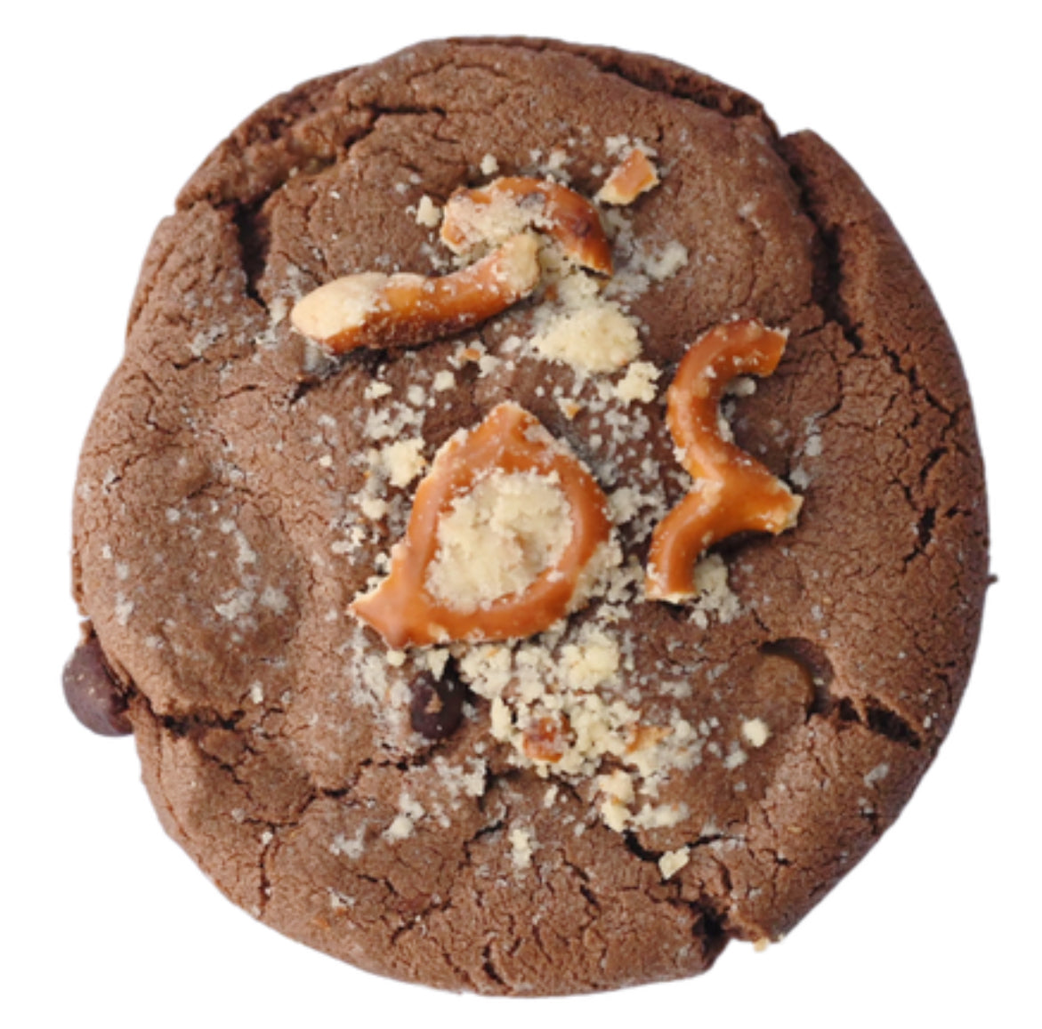 Stuffed Caramel Pretzel Cookie