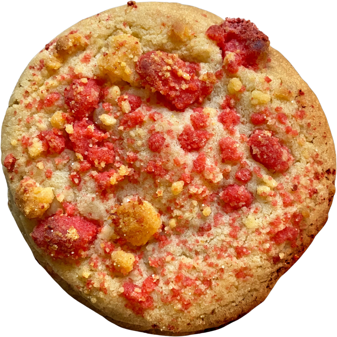 Stuffed Strawberry Shortcake Cookie