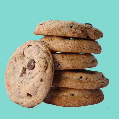 Chocolate triple chip cookies