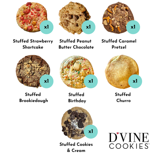 Stuffed Cookies Sampler Box