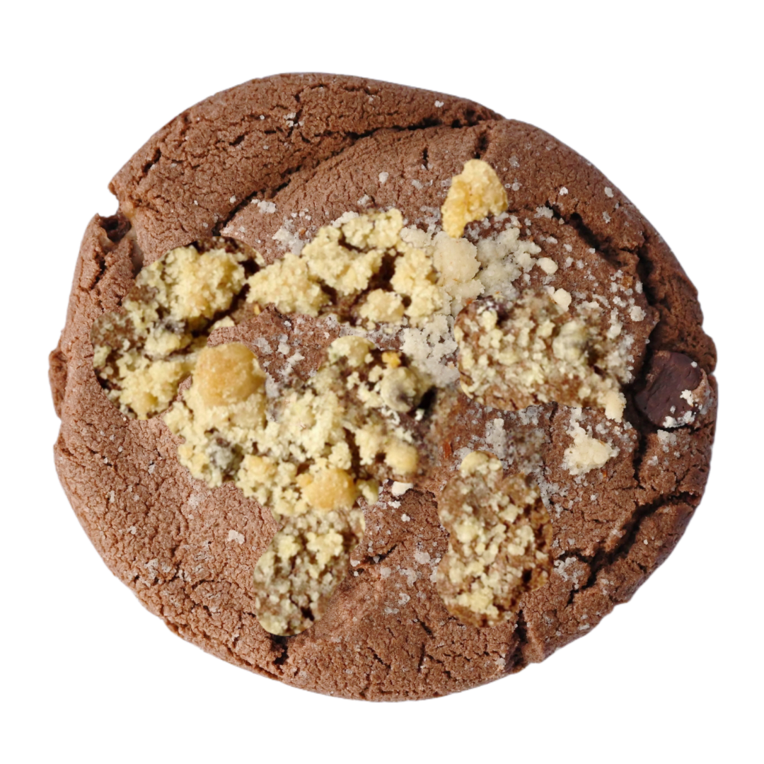 Stuffed Brookiedough Cookie